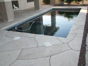 Faux Flagstone - Pool Decking