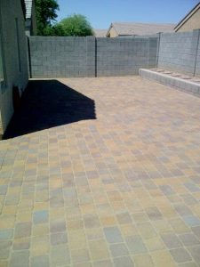 Pavers - Large Backyard Patio