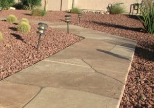 Faux Flagstone Image for Portfolio Page