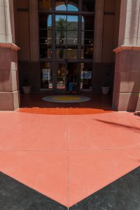 scottsdale waterfront custom concrete finish